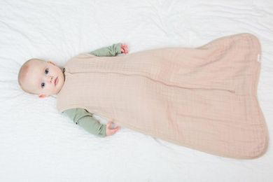 Lulujo, śpiworek do spania, 6-12m, Sand
