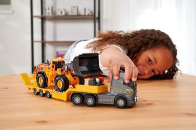 Majorette,Volvo, zestaw budowlany, 35 cm