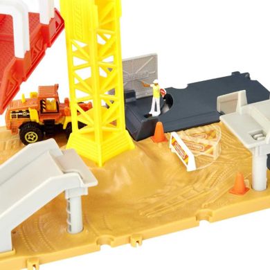 Matchbox, Action Drivers, Plac budowy, zestaw startowy z autem