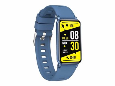 Maxcom, Fit FW53 Nitro 2, smartwatch, niebieski