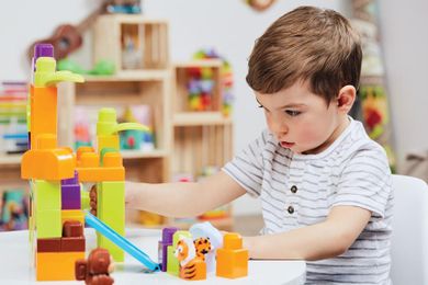 Mega Bloks, Przygodowe zoo, klocki, 45 elementów