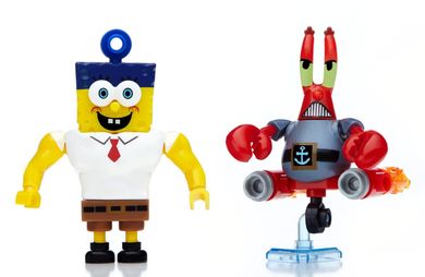 Mega Bloks, SpongeBob, Burgerowy pojazd, klocki, 258 elementów