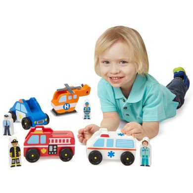 Melissa & Doug, Emergency Vehicle Set