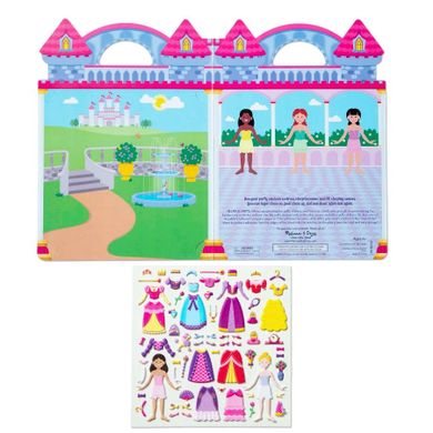 Melissa & Doug, Księżniczka, naklejki wypukłe