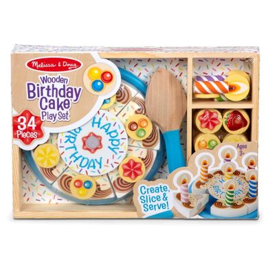 Melissa & Doug, Tort urodzinowy, drewniany
