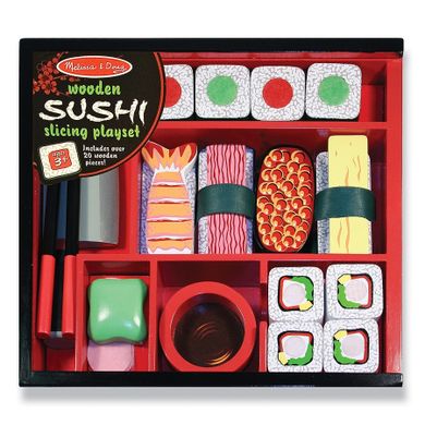 Melissa & Doug, Zestaw sushi, drewniany