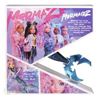 Mermaze Mermaidz, Syrenka Riviera, lalka modowa zmieniająca kolor, teal