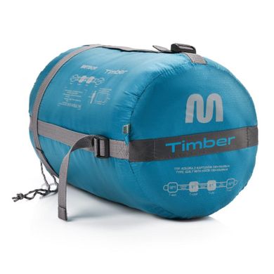 Meteor, Timber, śpiwór bawełniany, niebieski