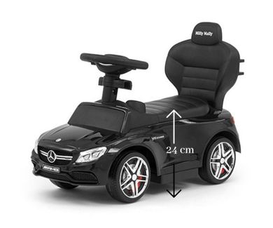 Milly Mally, Mercedes-Benz AMG C63 Coupe, jeździk, czarny
