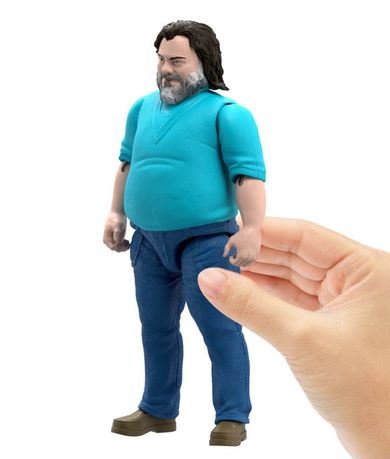 Minecraft, Movie, Steve, figurka