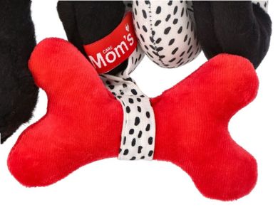 Mom's Care, Jamiś, spiralka do wózka, kontrastowa zawieszka sensoryczna z lusterkiem i grzechotką