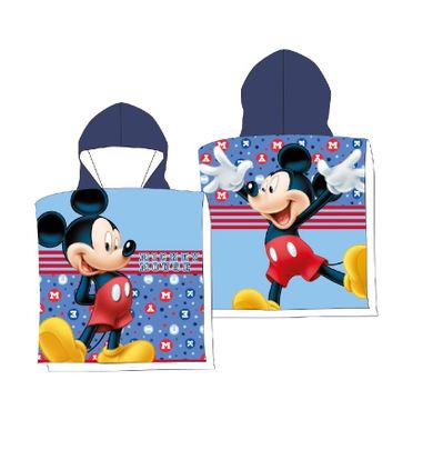 Myszka Mickey, okrycie kąpielowe, ponczo, 50-100 cm