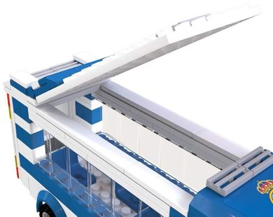 NanoStars, Real Madryt, autobus , klocki, 228 elementów