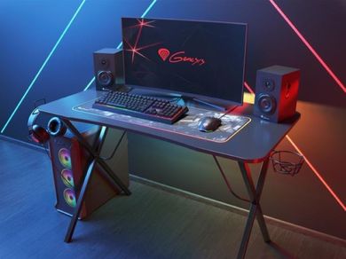 Natec, Genesis, biurko gamingowe, Holm 200 RGB, NDS-1606