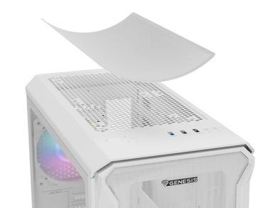 Natec, Genesis IRID 503 ARGB LITE MATX MINI, obudowa komputerowa