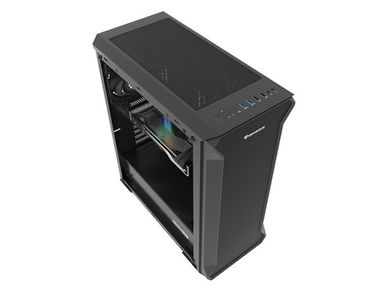 Natec, Genesis Irid 505F, obudowa komputerowa z oknem, USB 3.0