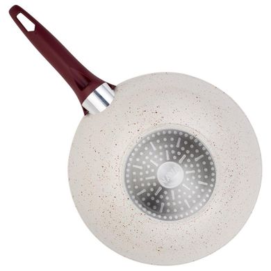 Nava, patelnia wok ceramiczny granitowy, Terrestrial, 28 cm