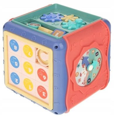 Nobo Kids, edukacyjna kostka sensoryczna 6w1