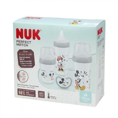 Nuk, Myszka Miki, Perfect Match, zestaw startowy