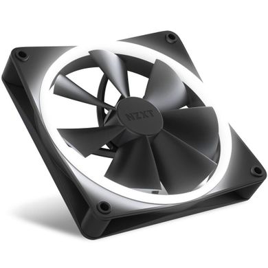 Nzxt, wentylator PC, wentylator do zasilacza/obudowy F140 Rgb Pwm, czarny Rf-r14sf-b1