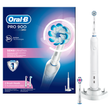 Oral-B, Pro 900 Sensi Ultrathin, szczoteczka elektryczna