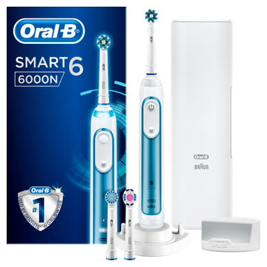 Oral-B, Smart 6000N, szczoteczka elektryczna do zębów