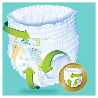 Pampers, Premium Care Pants, pieluchomajtki, rozmiar 5, Junior, 40 szt.