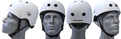 PB, Katana, Skate, kask, biały, rozmiar M
