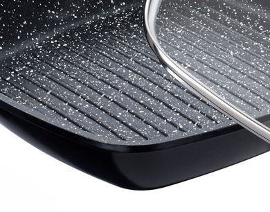 Peterhof, patelnia granitowa grill, Imperial, 28-29 cm
