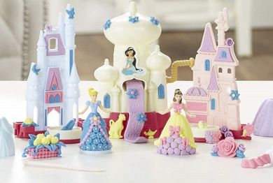 Play-Doh, Królestwo Księżniczek, ciastolina, zamek+ 2 Figurki
