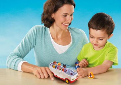 Playmobil, 1.2.3., Autobus wycieczkowy, 6773