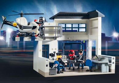 Playmobil, City Action, Posterunek policji, 9372