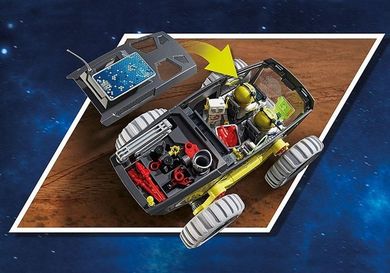 Playmobil, Space, Ekspedycja na Marsa z pojazdami, 70888