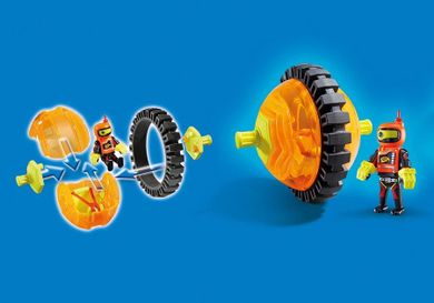 Playmobil, Sports & Action, Outdoor, Speed Roller Orange, 9203