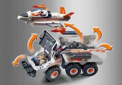 Playmobil, Top Agents, Wehikuł bojowy Spy Team, 9255