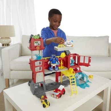 Playskool, Transformers, Rescue Bots, Straż pożarna, zestaw z figurką