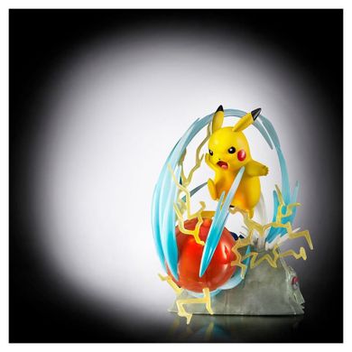 Pokemon, Select, Pikachu, figurka kolekcjonerska deluxe, 1:10