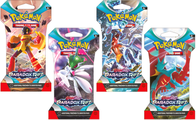 Pokemon TCG: Scarlet and Violet, Paradox Rift, Sleeved Booster, gra karciana, dodatek, 1 szt.