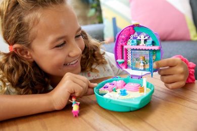 Polly Pocket, Ogród biedronki, zestaw z figurkami i akcesoriami