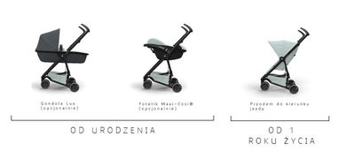 Quinny, Zapp Xpress, wózek spacerowy, różowy