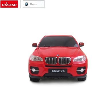 Rastar, BMW X6, pojazd zdalnie sterowany, czerwony, 1:24