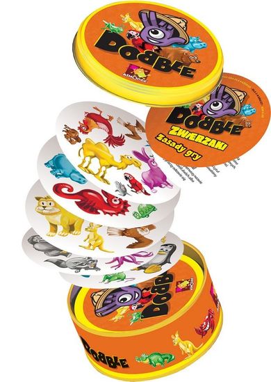 Rebel, Dobble, Zwierzaki, gra familijna