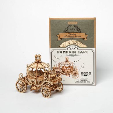 Robotime, Kareta, drewniane puzzle 3D, 182 elementy