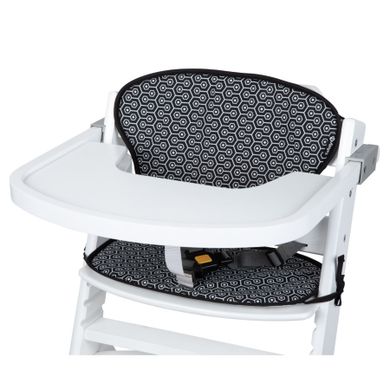 Safety 1st, Timba, krzesełko do karmienia z wkładką, White, Geometric
