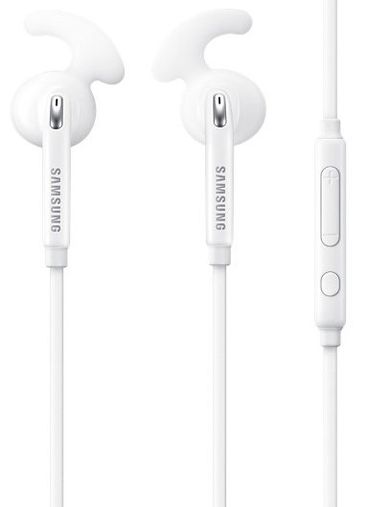 Samsung, słuchawki douszne GS6 Hybrid, białe