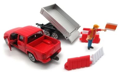 Siku, Pick-up z przyczepą, model pojazdu, 3543