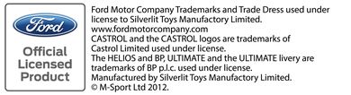 Silverlit, Ford Fiesta M-sport RS WRC, pojazd zdalnie sterowany, 1:24, 82438