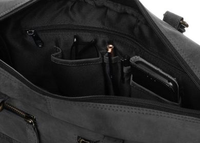 Skórzana torba męska na laptopa z przegródkami