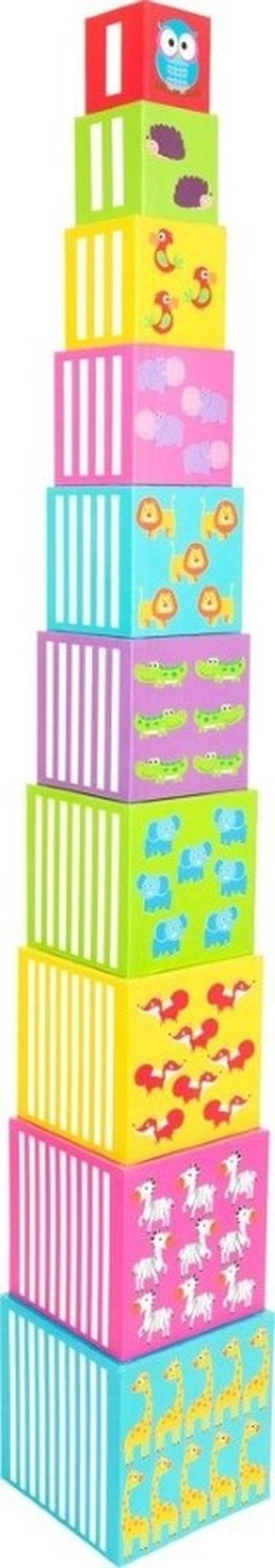 Small Foot, Edukacyjna wieża, piramida z pudełek