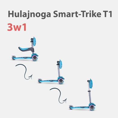 Smart Trike, Scooter, hulajnoga 3-kołowa